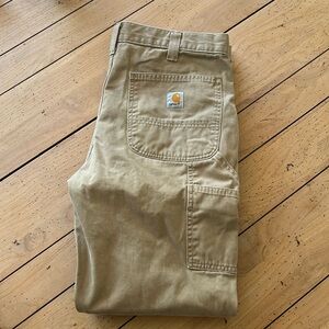 Carhartt Men’s Khaki Pants 34x32
